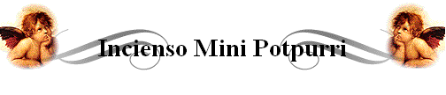 Incienso Mini Potpurri